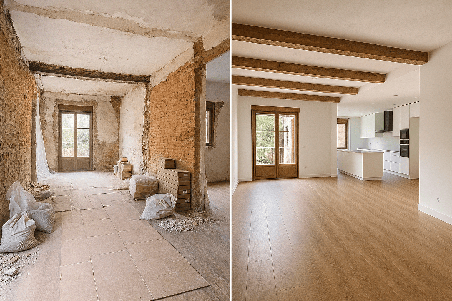 Antes y despues Reforma Torrent